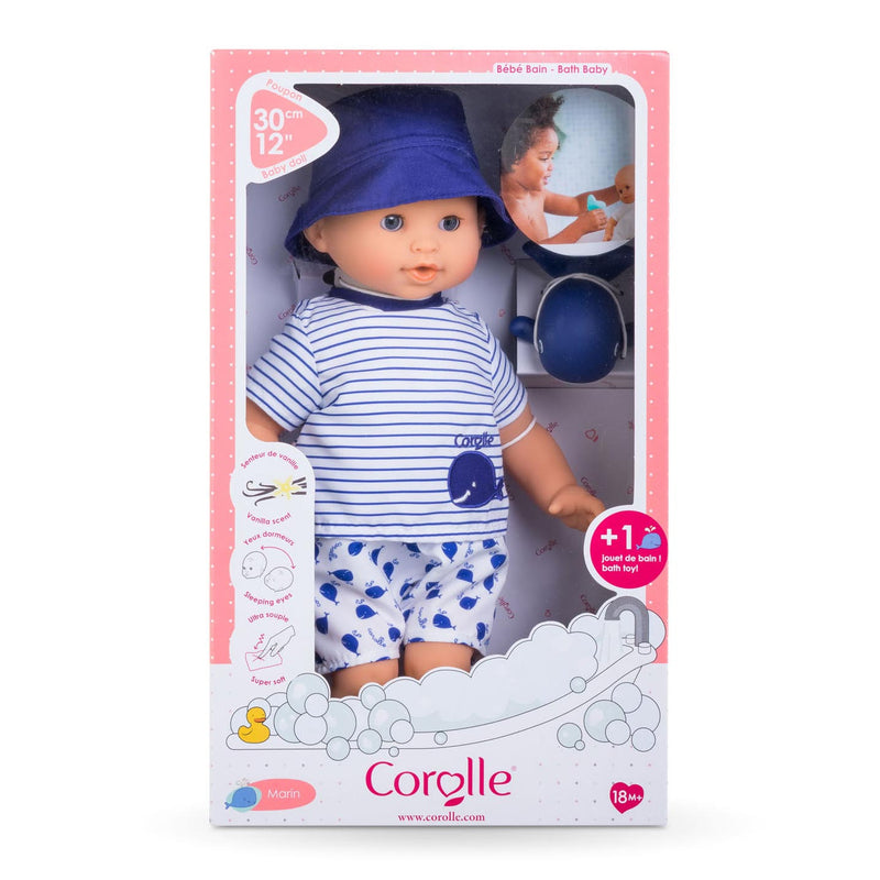 Afbeelding laden in galerijviewer, Corolle mon premier poupon badpop - marin, 30cm