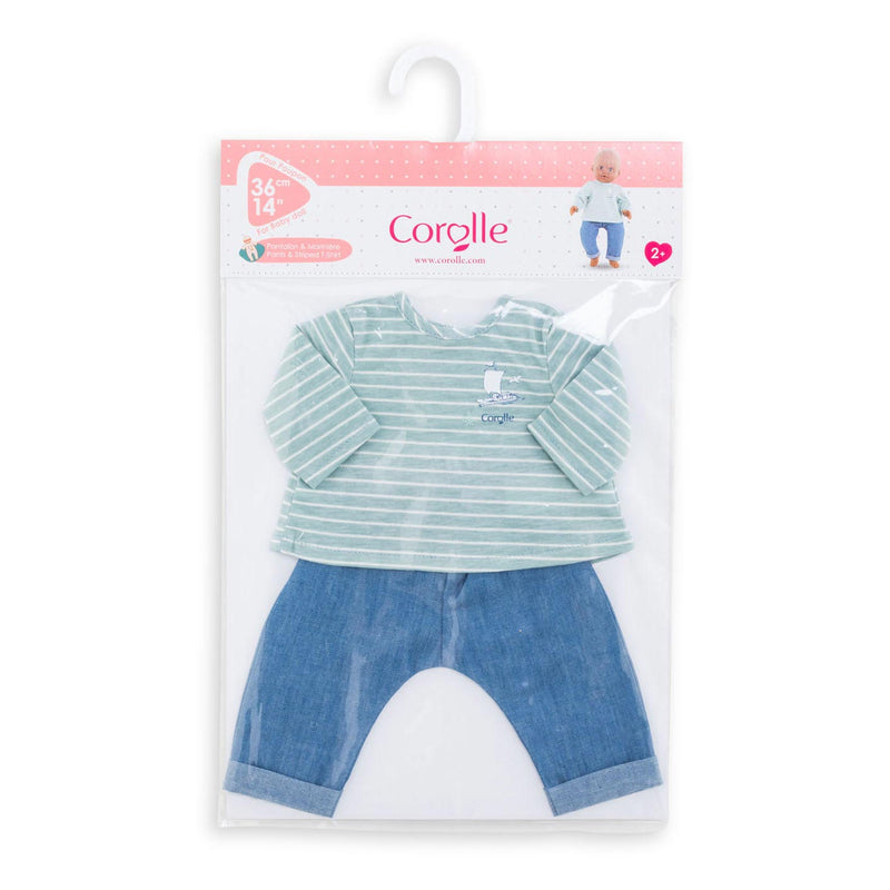 Load image into Gallery viewer, Corolle Mon Grand Poupon - Poppen Broek met Shirt, 36cm