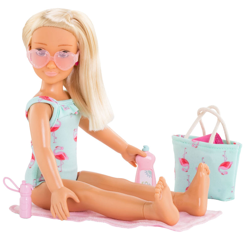 Load image into Gallery viewer, Corolle girls - modepop valentine beach set