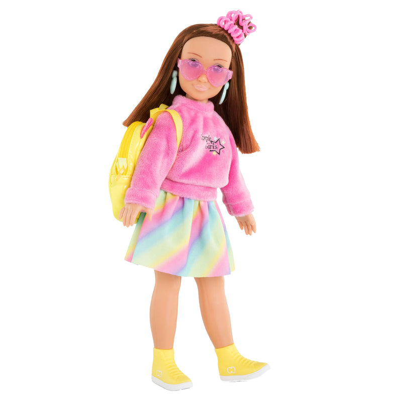 Load image into Gallery viewer, Corolle girls - poppenkleertjes fluo set dressing room