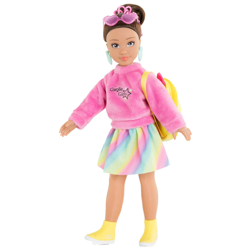 Load image into Gallery viewer, Corolle girls - poppenkleertjes fluo set dressing room