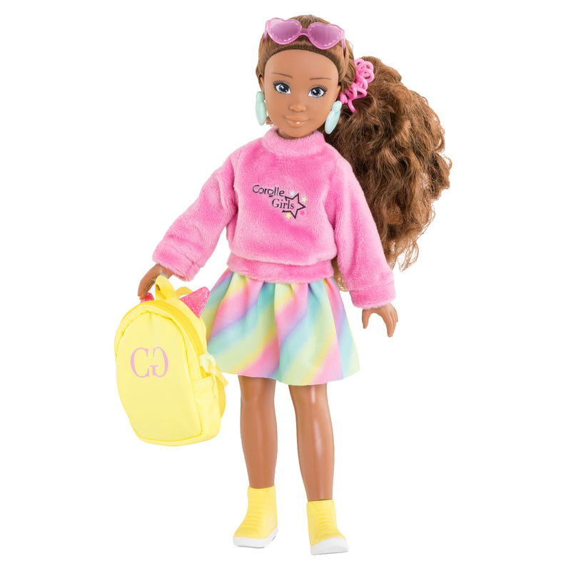 Load image into Gallery viewer, Corolle girls - poppenkleertjes fluo set dressing room
