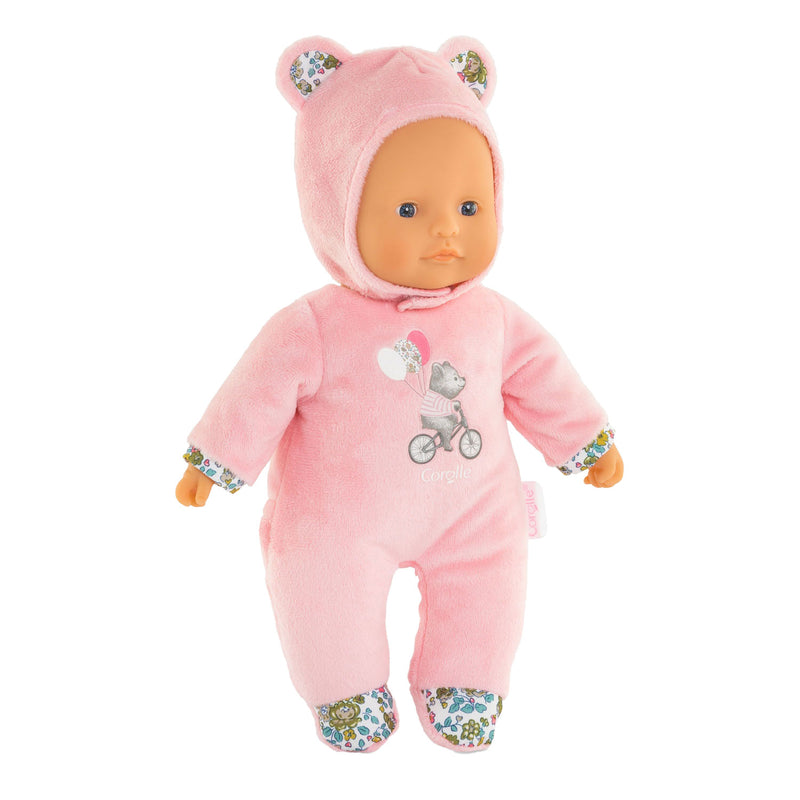 Afbeelding laden in galerijviewer, Corolle mon doudou sweet heart babypop roze beer, 30cm
