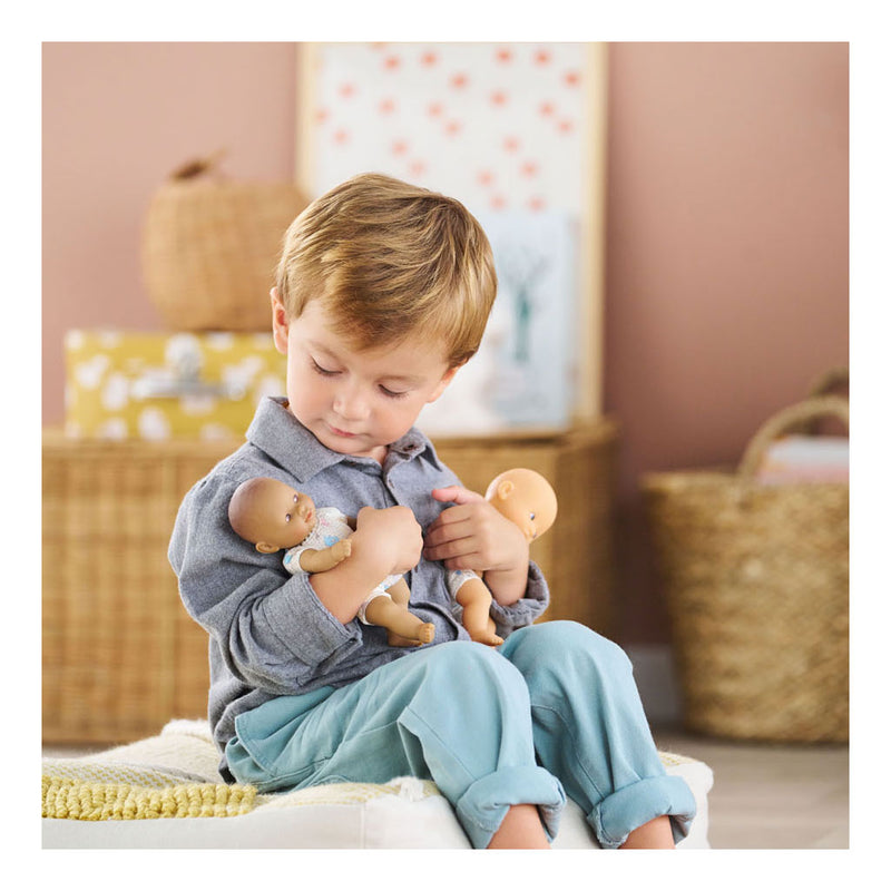 Afbeelding laden in galerijviewer, Corolle babypop mini calin konijn bruine ogen 20cm - pop voor kinderen.