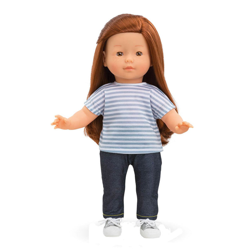Afbeelding laden in galerijviewer, Corolle ma gestreept t-shirt blauw, 36cm