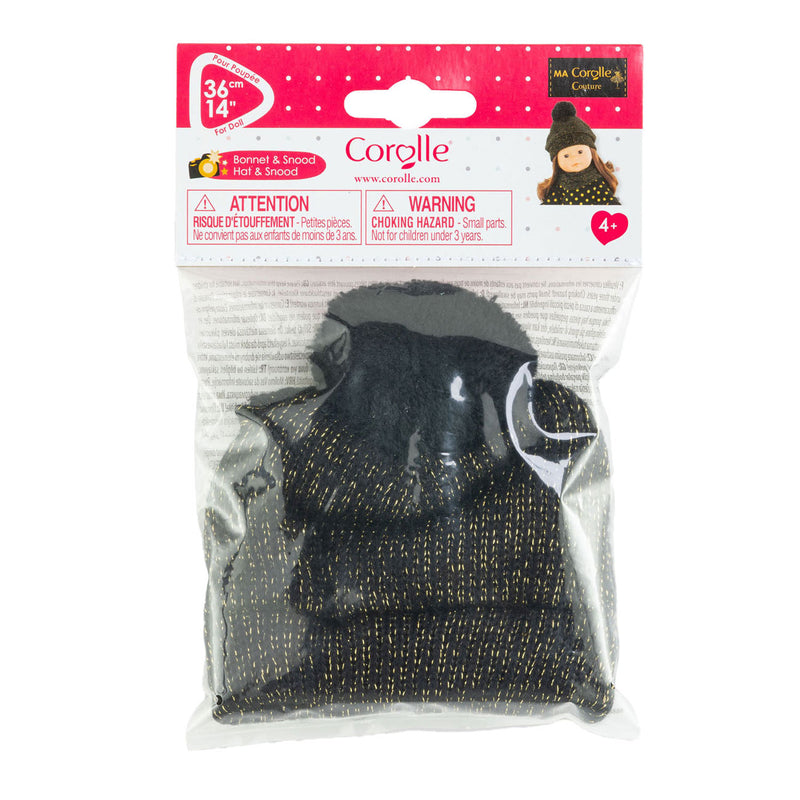 Load image into Gallery viewer, Corolle ma hoed en sjaal couture, 36cm