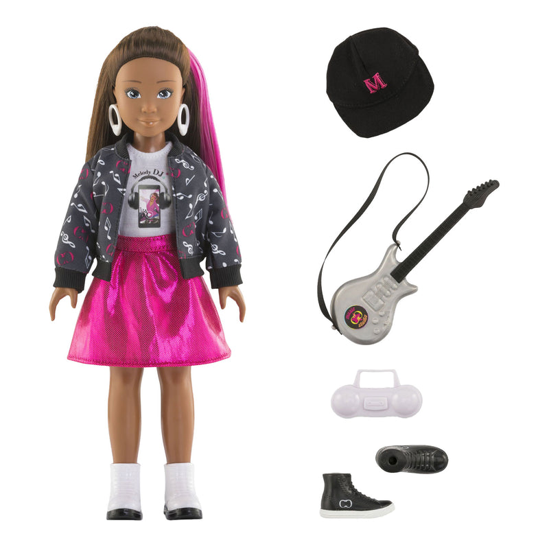 Afbeelding laden in galerijviewer, Corolle girls - melody music studio modepop set