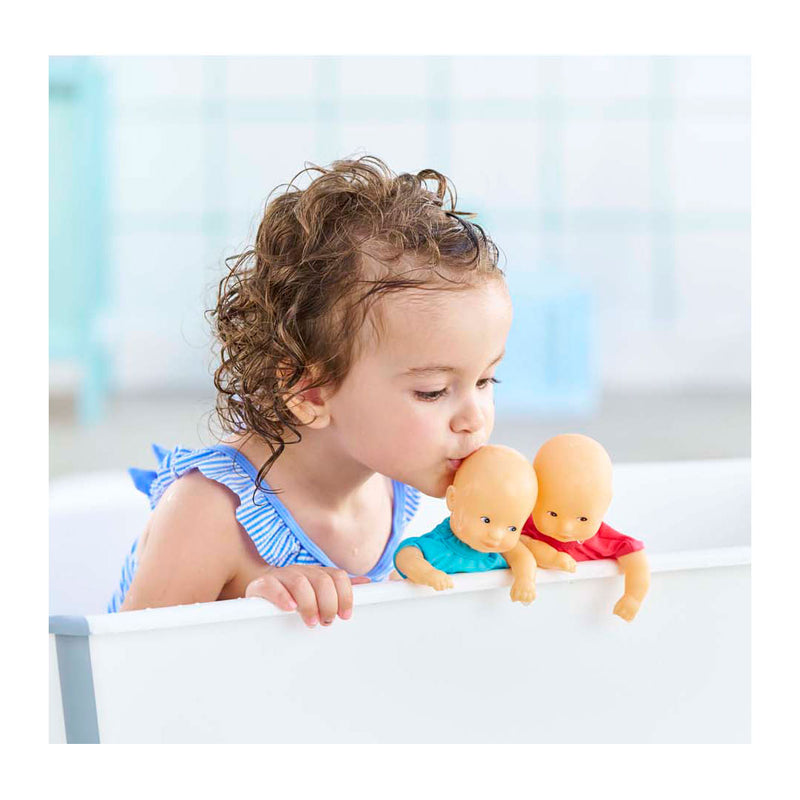 Afbeelding laden in galerijviewer, Corolle mini bad babypop - blauw, 20cm