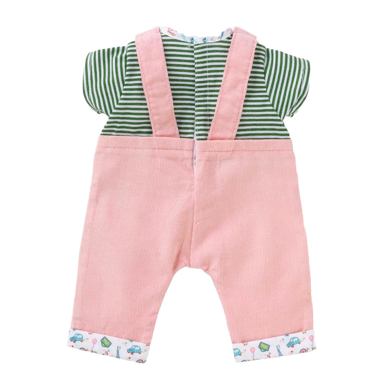 Load image into Gallery viewer, Corolle t-shirt en overall voor babypop, 36cm
