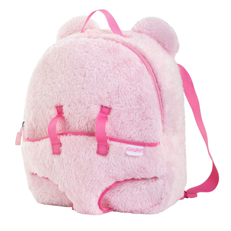 Load image into Gallery viewer, Corolle roze pluche poppen draagrugzak, 30cm