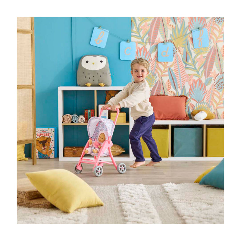 Afbeelding laden in galerijviewer, Corolle kinderwagen bloemen voor babypop, 30cm
