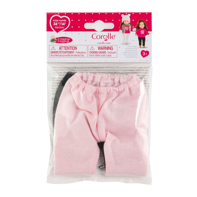 Load image into Gallery viewer, Corolle set van 2 leggings voor poppen, 36cm