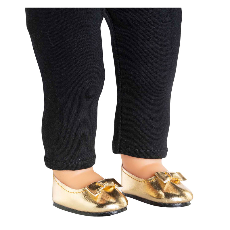 Chargez l'image dans la visionneuse de la galerie, Corolle poppen gouden ballerina schoenen 36cm accessoire.