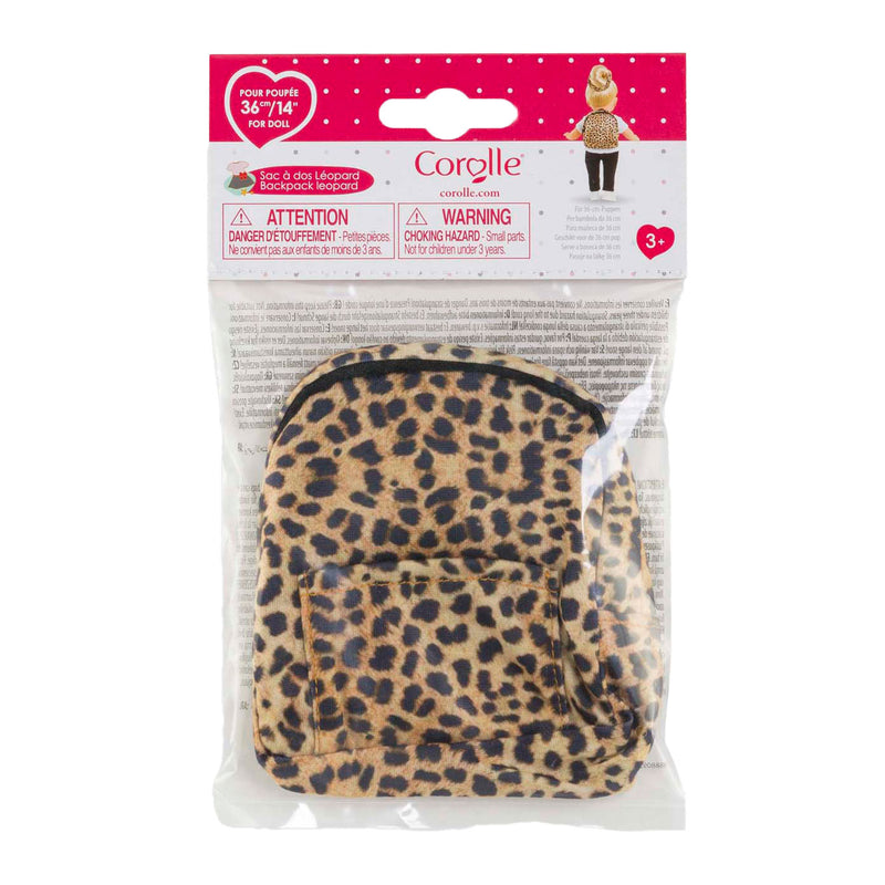 Load image into Gallery viewer, Corolle rugzak voor poppen luipaard, 36cm