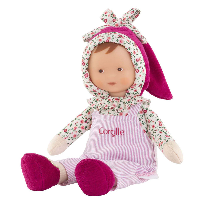 Afbeelding laden in galerijviewer, Corolle mon doudou miss chic rose grenadine babypop - 25cm