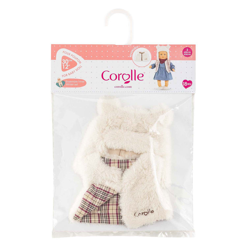Chargez l'image dans la visionneuse de la galerie, Corolle poppen winterset kostuum kleine ontdekker 30cm - poppenkleding.