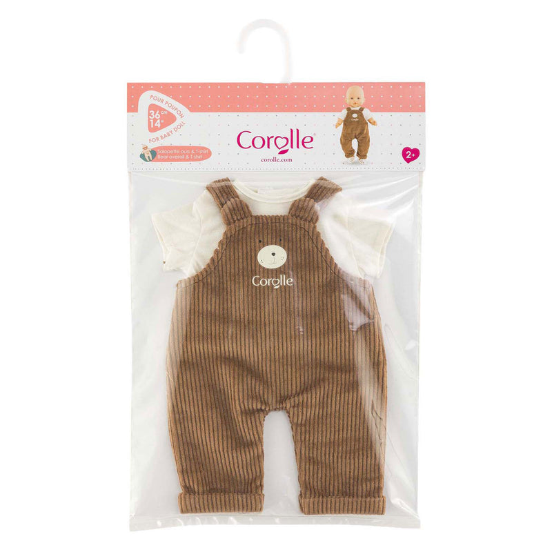 Afbeelding laden in galerijviewer, Corolle poppen overall met t-shirt kleine ontdekker - 36cm