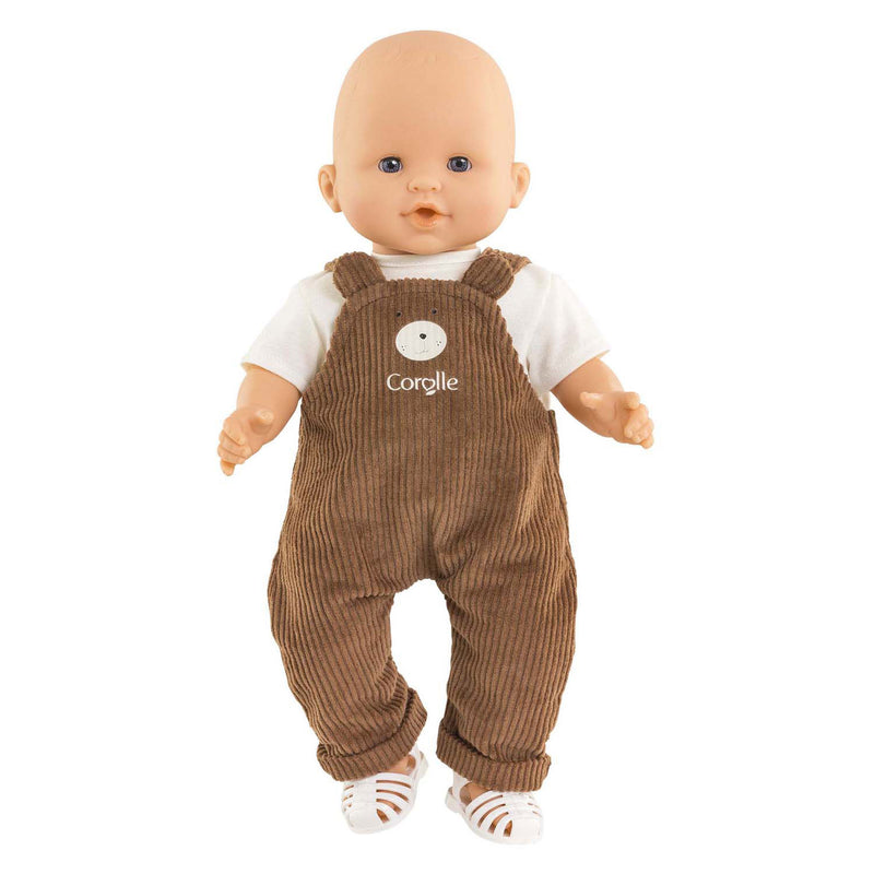 Afbeelding laden in galerijviewer, Corolle poppen overall met t-shirt kleine ontdekker - 36cm