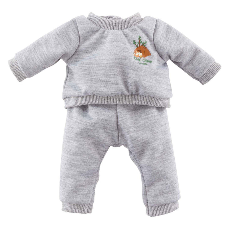 Load image into Gallery viewer, Corolle grijs joggingpak kleine ontdekker - 36cm