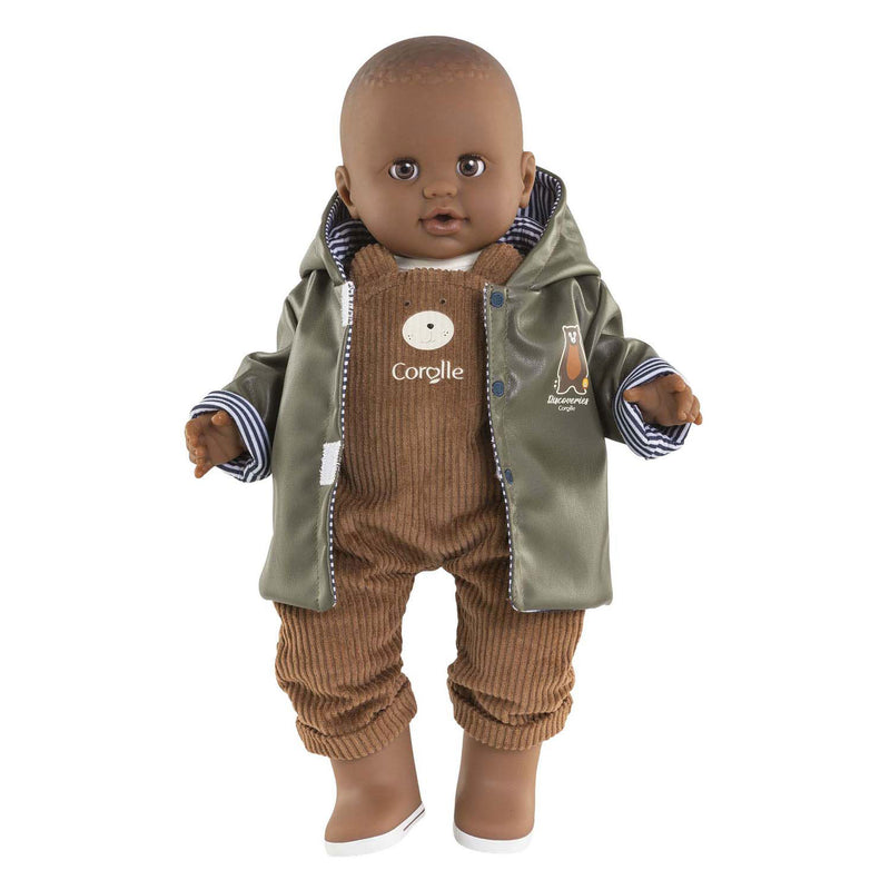Afbeelding laden in galerijviewer, Corolle poppen regenjas - poppenaccessoire 36cm teddybeerprint.