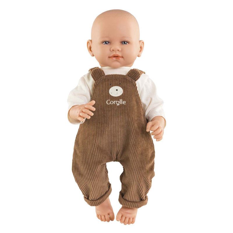 Afbeelding laden in galerijviewer, Corolle poppen overall met t-shirt kleine ontdekker - 42cm