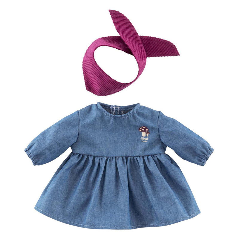 Load image into Gallery viewer, Corolle jeans poppennurk met sjaal kleine ontdekker - 42cm