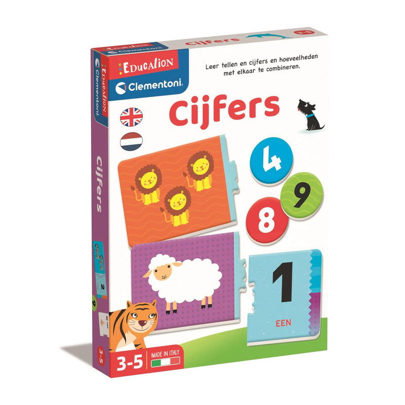 Afbeelding laden in galerijviewer, Clementoni education cijfers 3-5 jaar