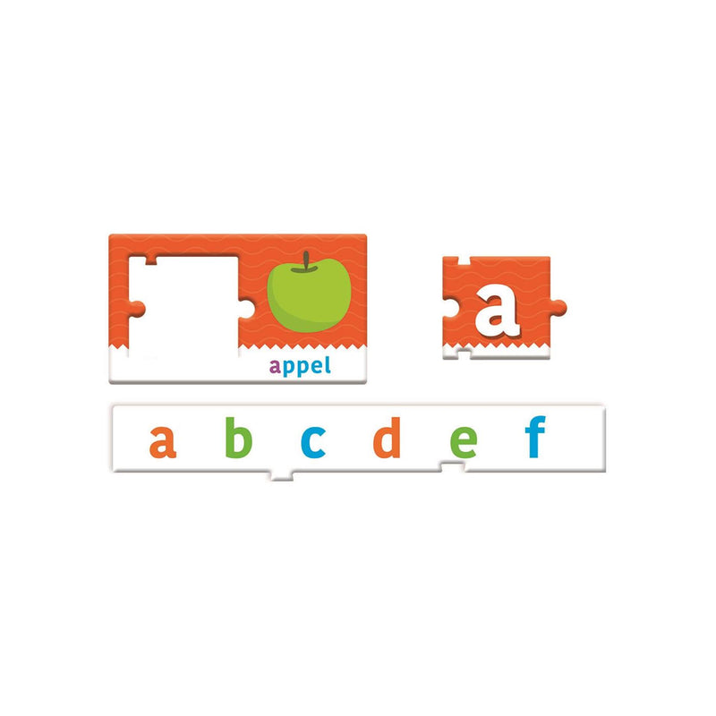 Afbeelding laden in galerijviewer, Clementoni alphabet puzzel karton