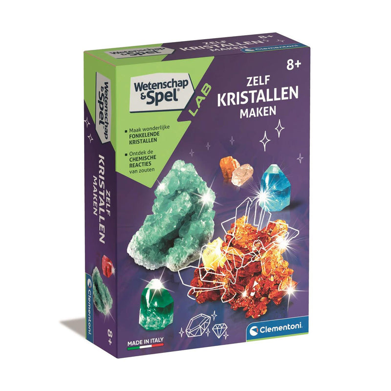 ギャラリービューアに画像をロードする, Clementoni wetenschap en spel zelf kristallen maken