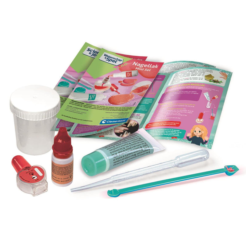 Load image into Gallery viewer, Clementoni wetenschap en spel - mini nagellakset
