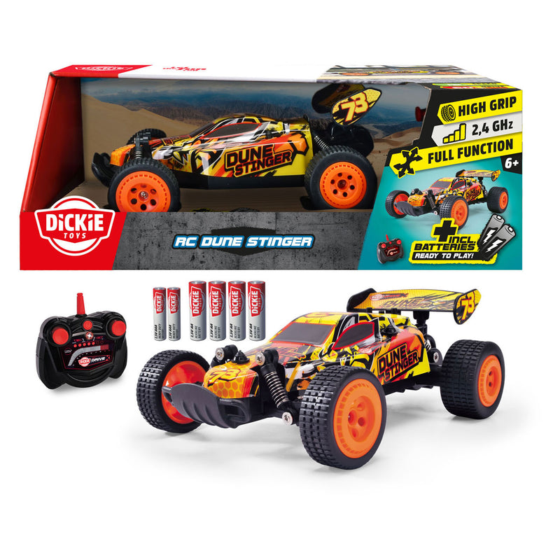 Afbeelding laden in galerijviewer, Dickie toys 201105009 dune stinger 1:24 rc modelauto voor beginners elektro buggy