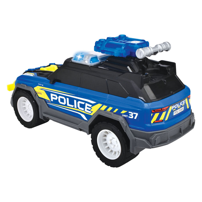Afbeelding laden in galerijviewer, Dickie toys - politie suv - politiewagen - drone - licht en geluid - vanaf 3 jaar