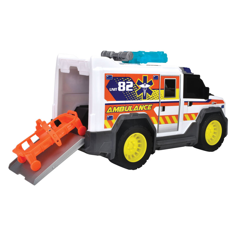 Afbeelding laden in galerijviewer, Dickie toys - ambulance - ziekenwagen - licht en geluid - vanaf 3 jaar
