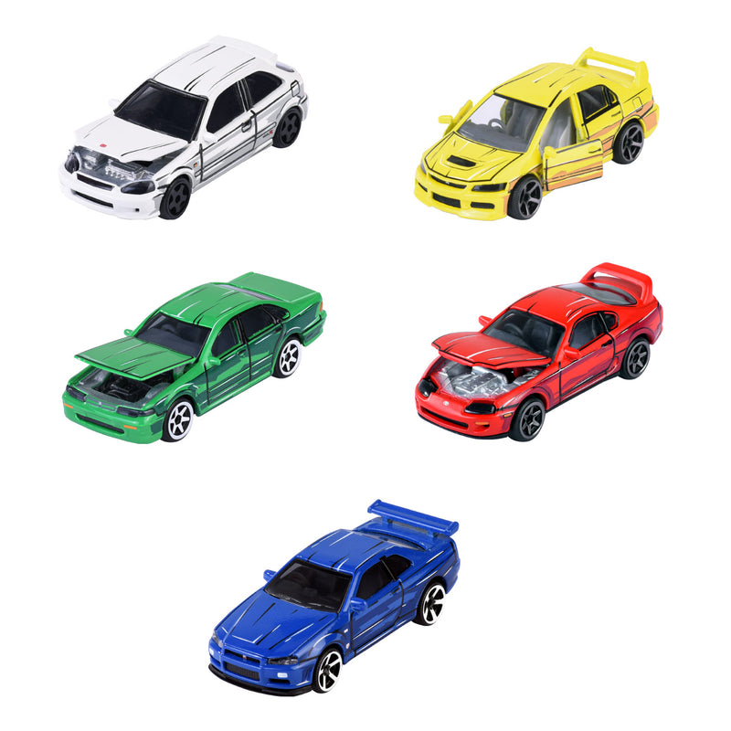 Afbeelding laden in galerijviewer, Majorette japan series die-cast auto's giftpack, 5st.