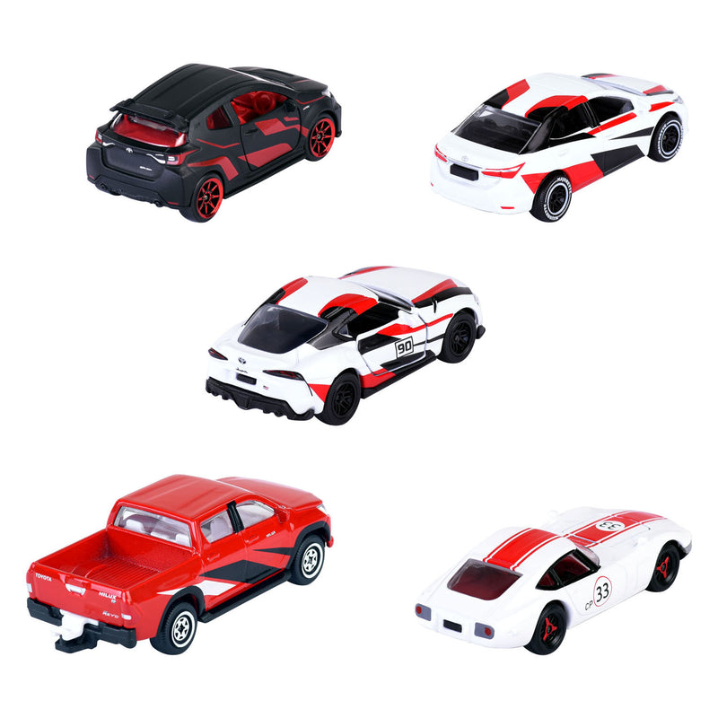 Afbeelding laden in galerijviewer, Majorette toyota die-cast racing auto's giftpack, 5st.