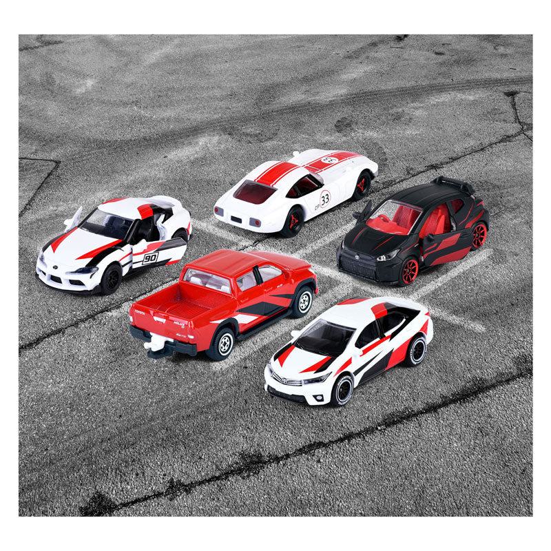 Load image into Gallery viewer, Majorette toyota die-cast racing auto's giftpack, 5st.