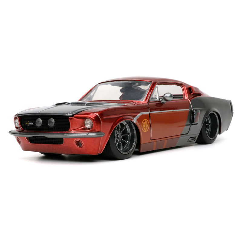 Load image into Gallery viewer, Jada toys jada die-cast marvel star lord 1967 ford mustang 1:24