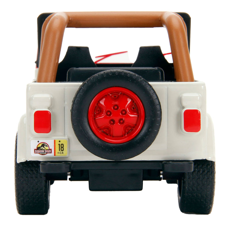 Chargez l'image dans la visionneuse de la galerie, Jada toys jada die-cast jurassic world jeep wrangler 1:32