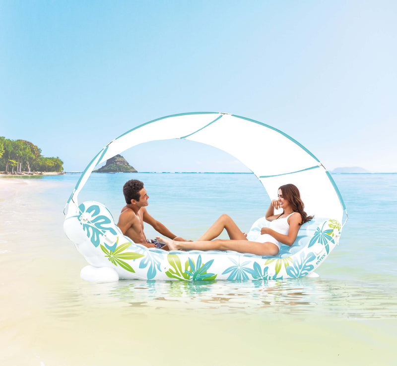 Load image into Gallery viewer, Intex tropical canopy opblaasbare lounge