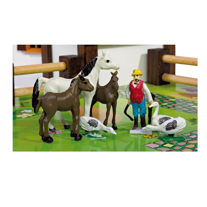 Afbeelding laden in galerijviewer, Eichhorn boerderij incl. dieren en accessoires
