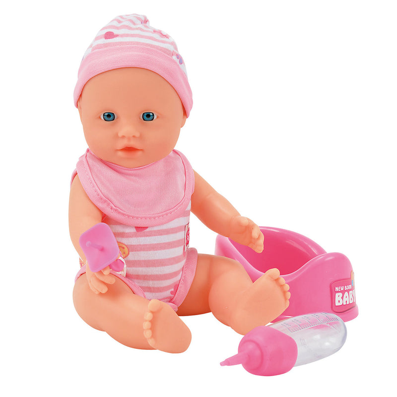 Afbeelding laden in galerijviewer, New born baby pop drinken en plassen simba 30 cm