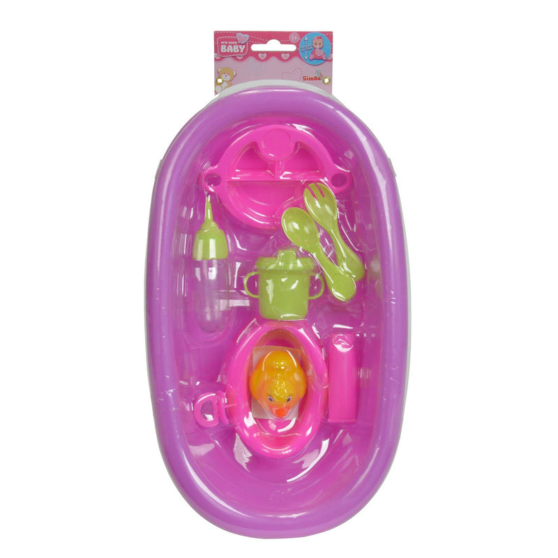 ギャラリービューアに画像をロードする, Simba poppenbadje met accessoires badspeelgoed voor kinderen - inclusief badeendje.