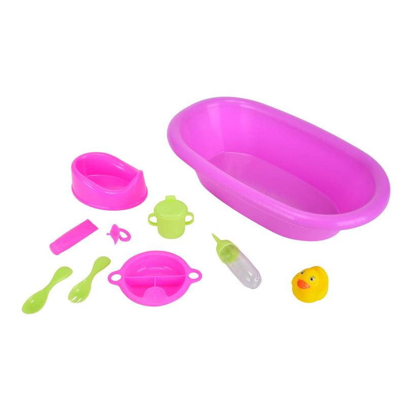 ギャラリービューアに画像をロードする, Simba poppenbadje met accessoires badspeelgoed voor kinderen - inclusief badeendje.