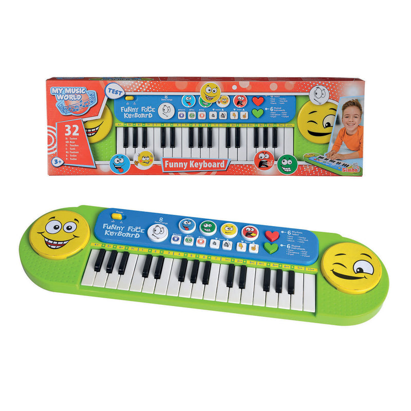 Load image into Gallery viewer, Simba my music world lachgezicht keyboard