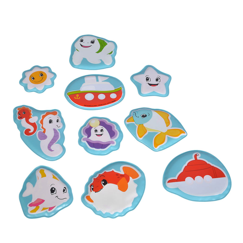 Load image into Gallery viewer, Abc magische badspeelgoed zeedieren, 10dlg.