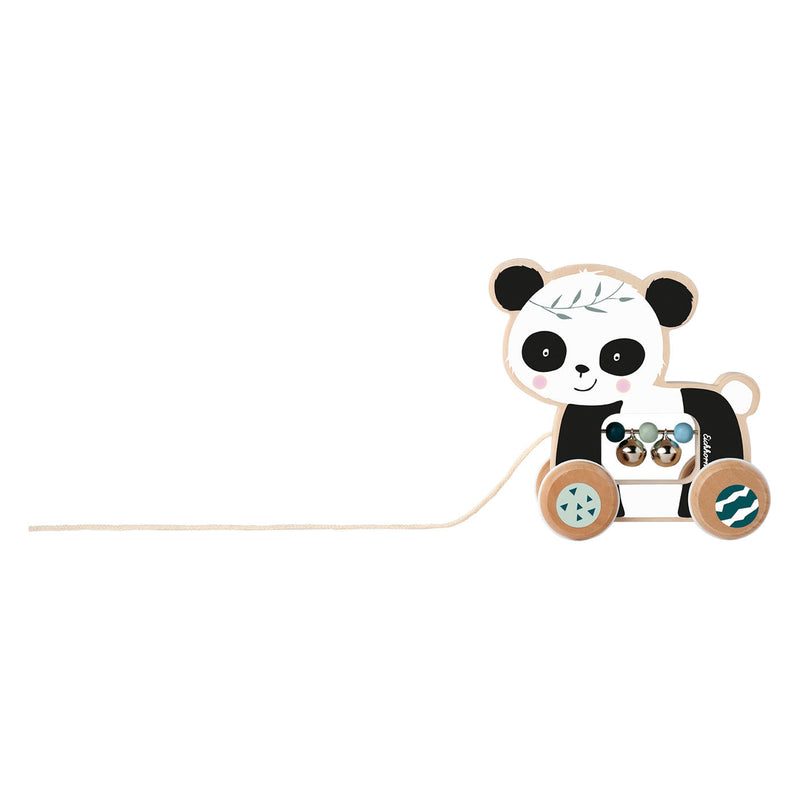 Load image into Gallery viewer, Eichhorn houten trekdier panda