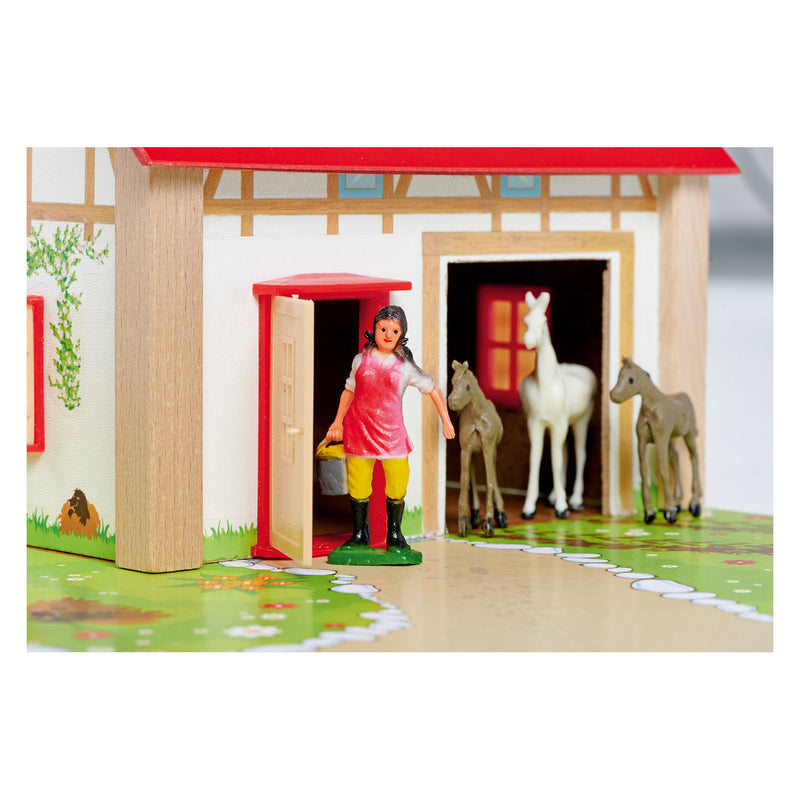 Load image into Gallery viewer, Eichhorn Houten Boerderij met Accessoires 20dlg.