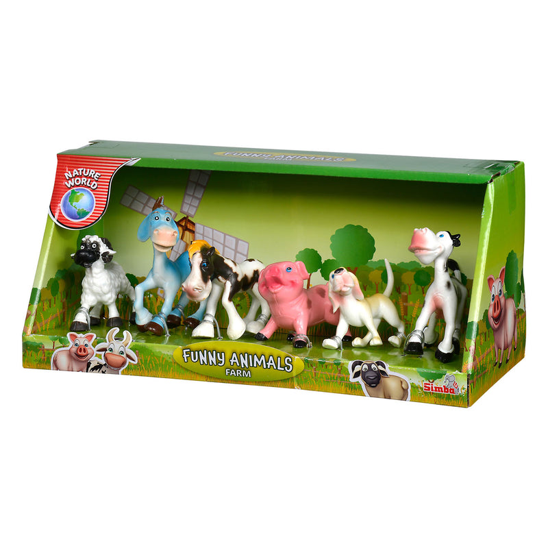 Load image into Gallery viewer, Simba grappige dieren - boerderij, 6dlg.