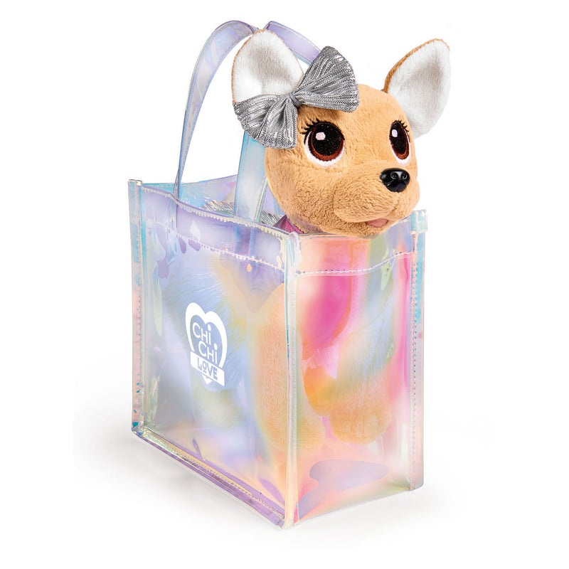Load image into Gallery viewer, Simba chi chi love shimmer knuffelhond in tas