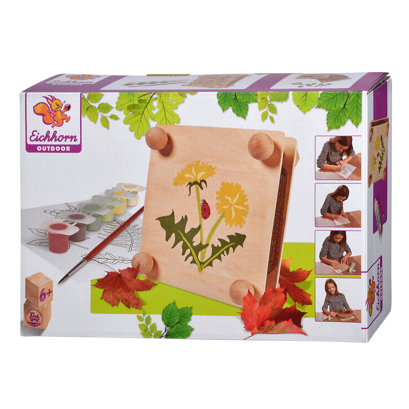 Load image into Gallery viewer, Eichhorn outdoor bladeren en bloemenpers knutselset